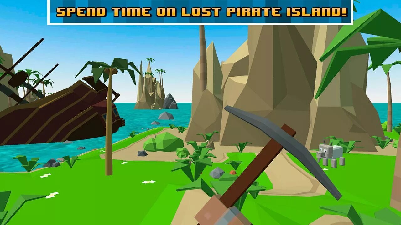 Игра пират Исланд. Craft islands