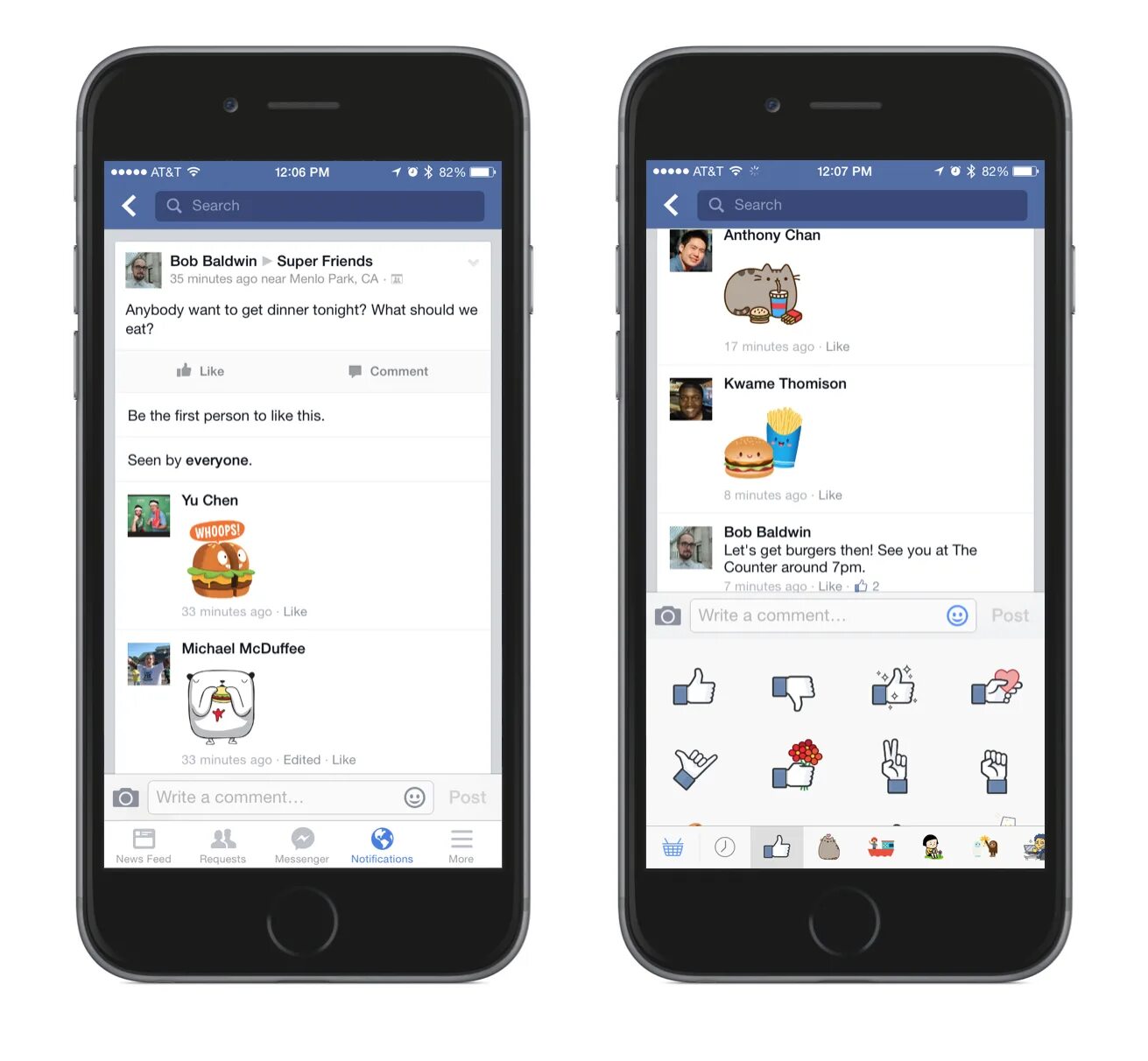Facebook Stickers. Facebook comment. Comments Stick. In comments. Other comment