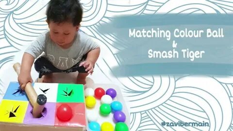 Montessori : Matching Colour Ball & Smash Tiger - YouTube.