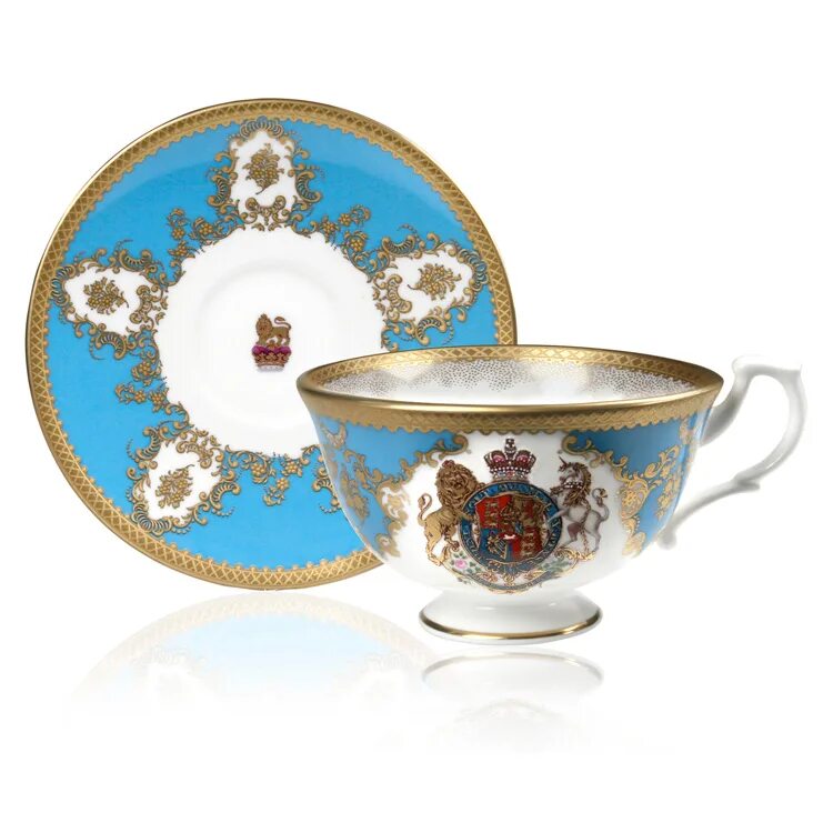 Королевский набор. England Design Royal collection посуда. Royal Buckingham сервиз Turquoise. Чайный сервиз с гербом. Сервиз с гербом России.