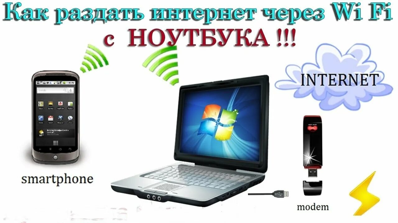 Раздать интернет с ноутбука. Как раздать интернет с ноутбука. Как раздать вай фай с ноутбука.