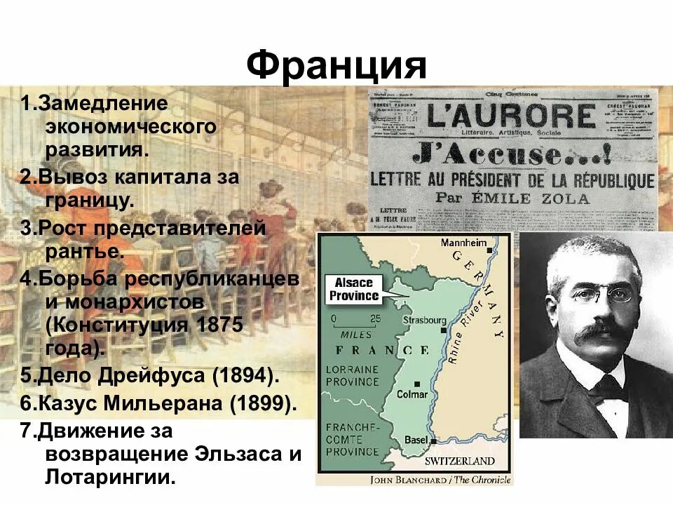 Дело Дрейфуса 1894. Франция во 2 половине 20 века. Республиканцы Франции 19 века. Экономика Франции во второй половине 20 века.