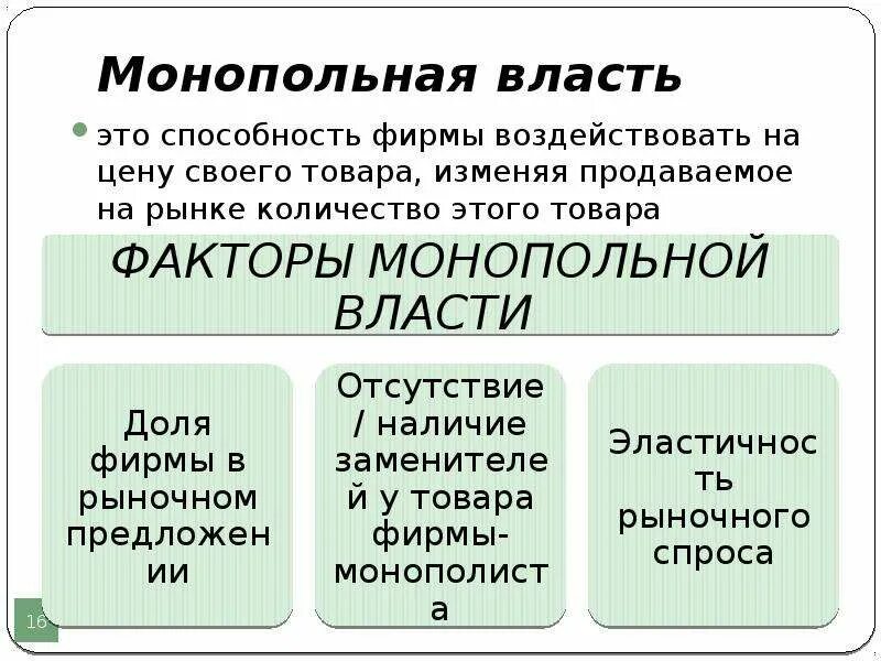 Факторы монопольной власти. Монопольная власть. Монопольная власть фирмы. Монополия факторы монопольной власти.