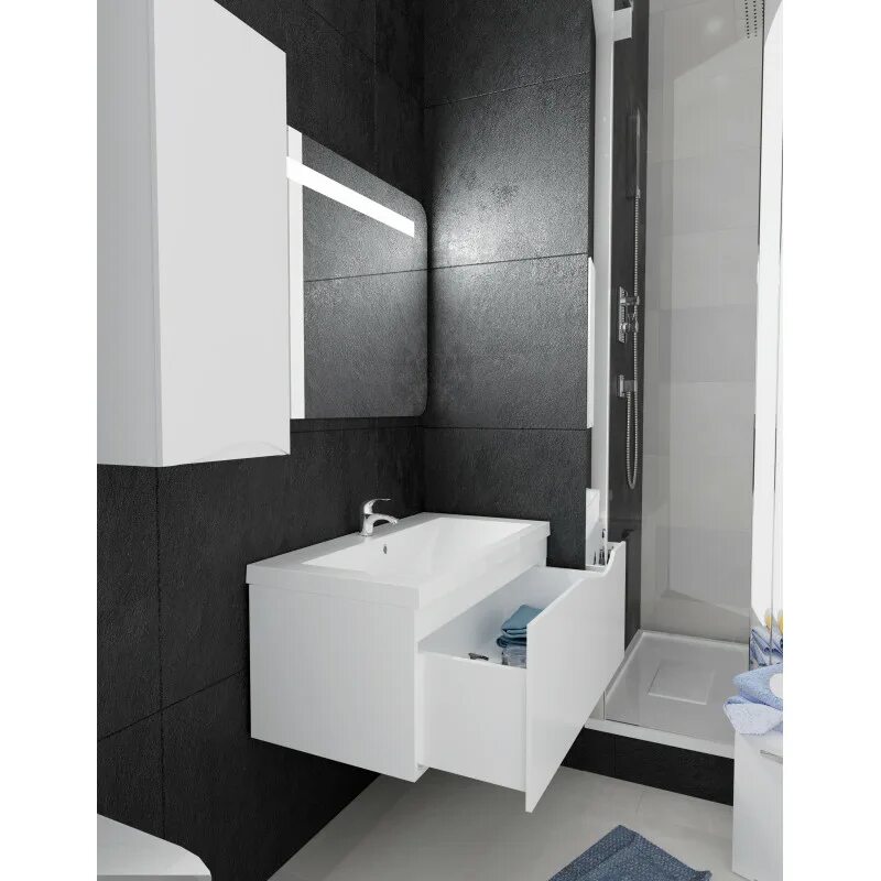 Этюд 100. Тумба под раковину 1marka этюд 75п белый глянец (4604613326142) / у57583. Белый глянец. 1marka этюд 58. Этюд 100.