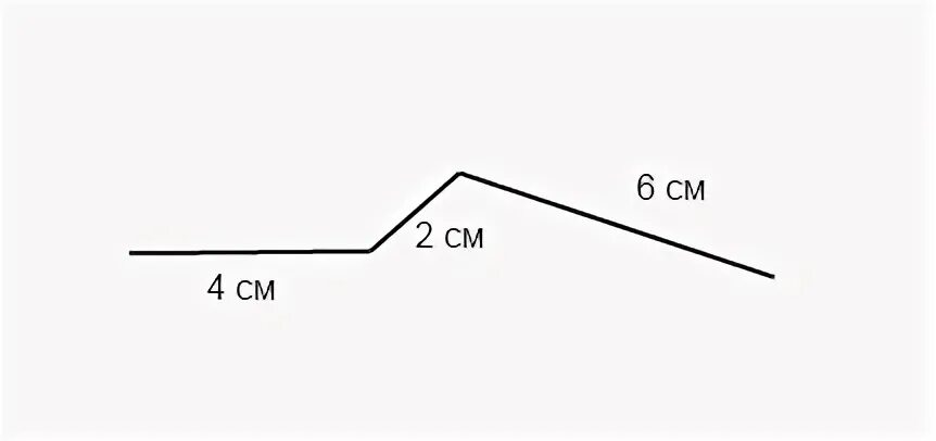 Длина ломаной из 3 звеньев. Ломаная со звеньями 4см. Начерти ломаную первое звено 20мм. Ломаная 8 см. Ломаную линию с 3 звеньями 4см.