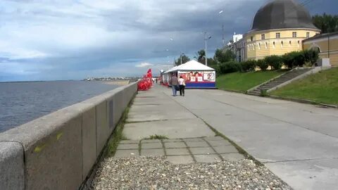 Набережная в архангельском