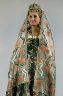 Русский костюм замужней женщины