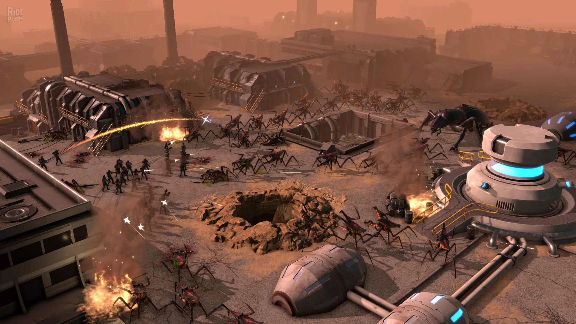 Игры starship troopers terran command. Starship Troopers: Terran Command. Звездный десант турели. Starship Troopers: Terran Command обложка.