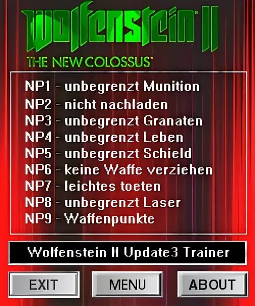 Читы на Wolfenstein. Коды Wolfenstein 2. Wolfenstein трейнер. Wolfenstein 2 читы. Wolfenstein new colossus трейнер