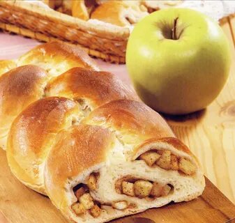 Вкусное дрожжевое тесто с яблоками