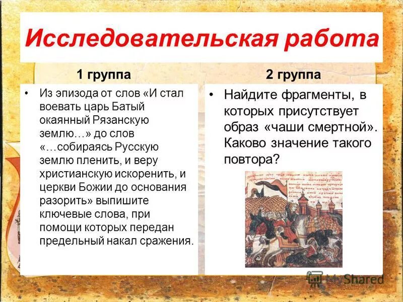 Повесть о разорении батыем краткое содержание. Повесть о разорении рязани. и стал воевать царь батый окаянный рязанскую землю. повесть о разорении рязани батыем таблица. образ автора в повети о разарении рязани.