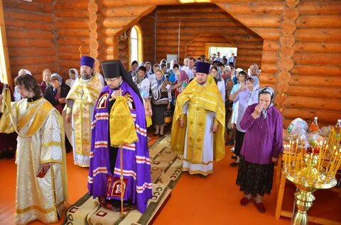 Открытие церкви