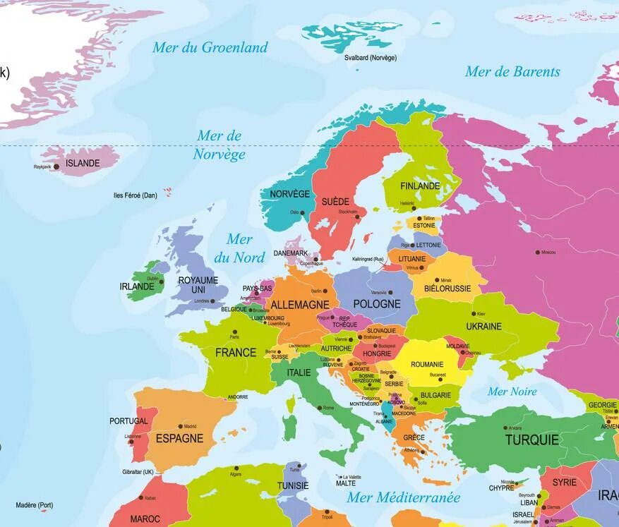 La carte d'Europe. Carte l'Europe. Карта Европы с границами. Карта Европы красивая. European plan