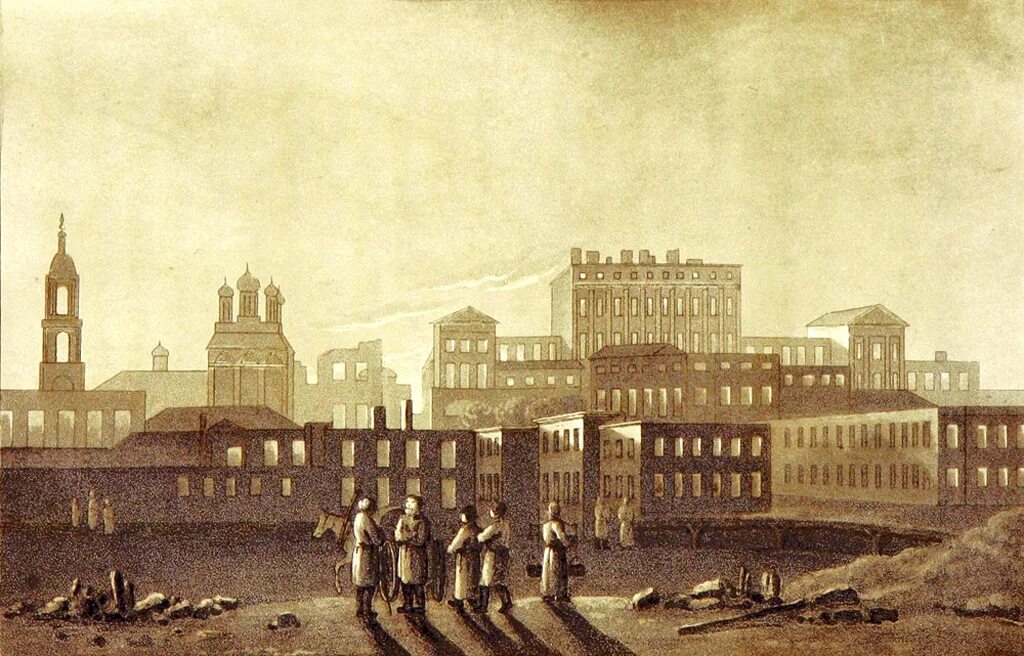 Дом пашкова в москве пожар 1812. Ростопчин 1812 москва. Дома 1812 года. Дома 1812 года. Вид красной площади.