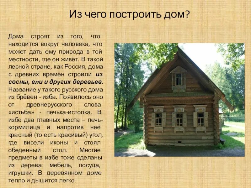 Отправь сообщение дом. Построения дома что из чего. Как построить дом текст. Из чего строили дома в страну. Доклад как построить дом 2 класс окружающий мир.