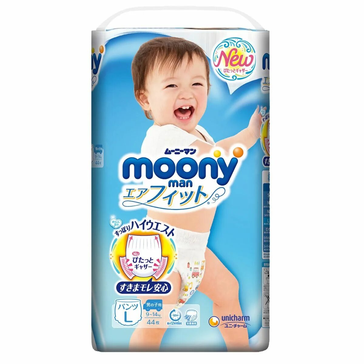 Moony. Moony подгузники l (9-14 кг) 54 шт..