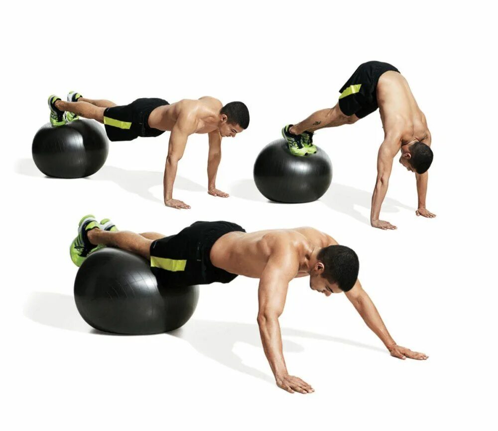 Exercize ball. Упражнения с гимнастическим мячом. Упражнения с фитболом. Упражнения с фитболом для мужчин. Упражнения на пресс с фитболом.