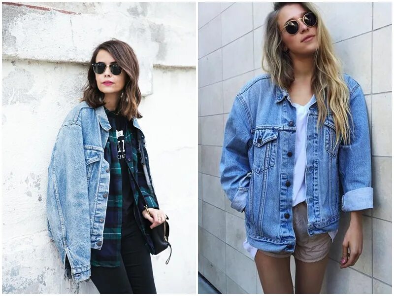 51 Ways to Wear Your Favorite Jean Jacket All Year Long Denim jacket outfit, Den