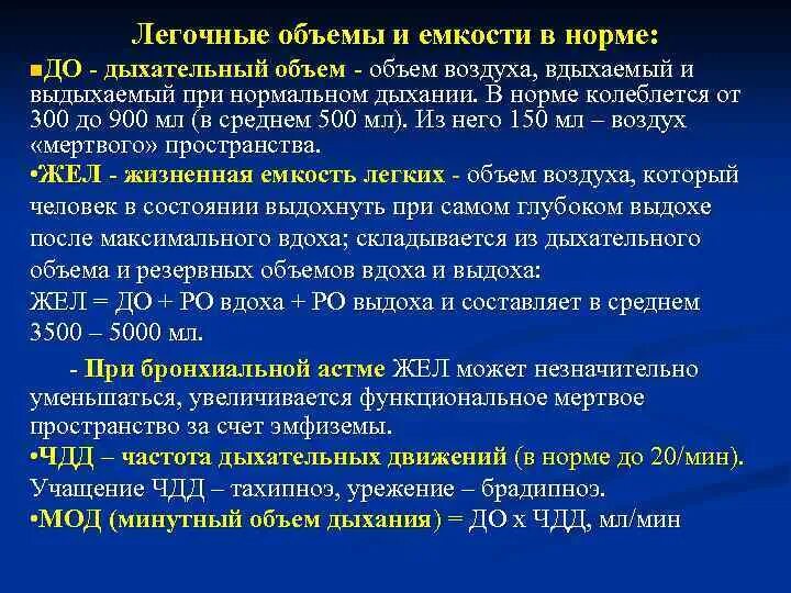 Величина дыхательного объема. Легочные объемы и емкости. Основные дыхательные объемы. Нормы легочных объемов и емкостей. Легочные дыхательные объемы.