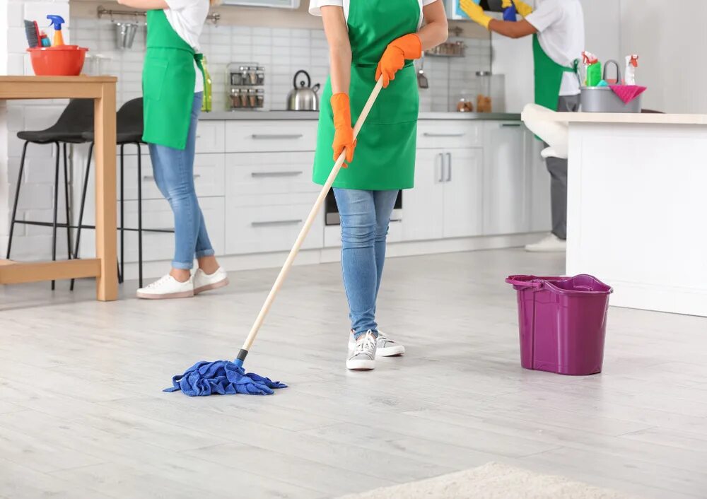 Clean up the house