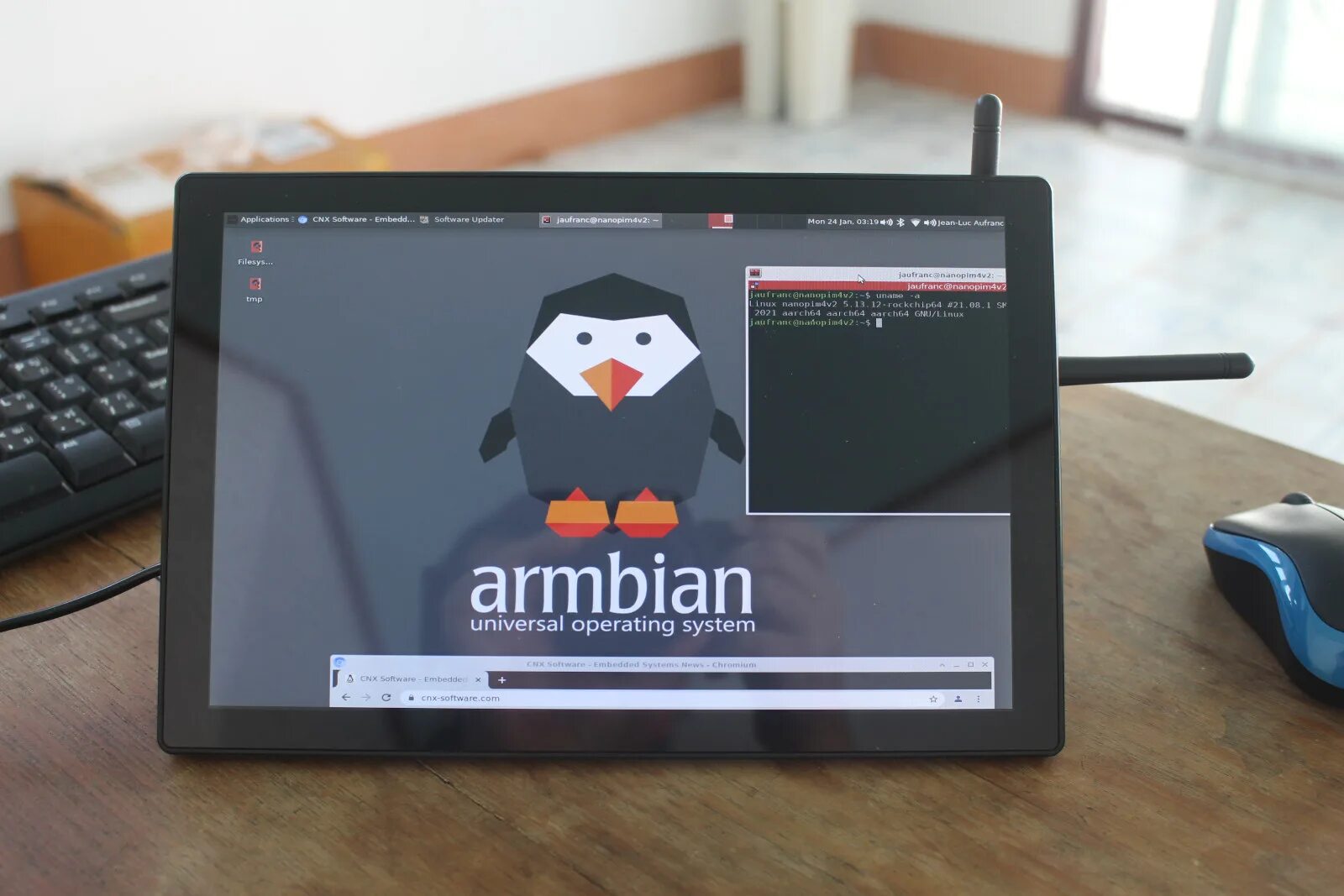 Armbian. Armbian Linux. Armbian Orange Pi. Armbian i3 desktop.