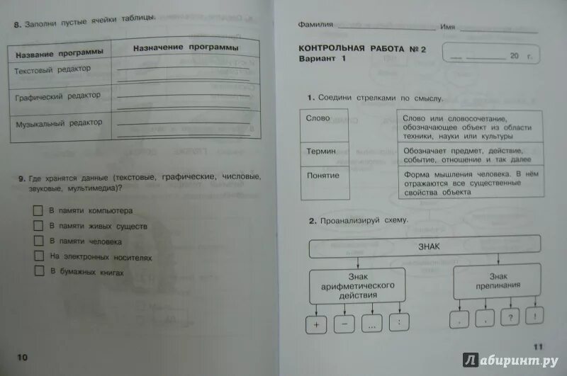 Контрольная работа 4 по информатике 7 класс. Контрольная по информатике 2 класс 1 четверть школа России. Информатика. 4 Класс. 4 Класс Матвеева Информатика для контрольных. Проверочные работы по информатике.