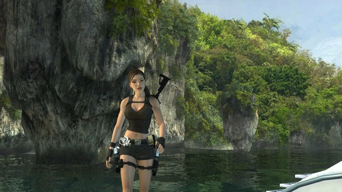 Lara croft island. Том Райдер 2008. Томб Райдер Ундерворлд.