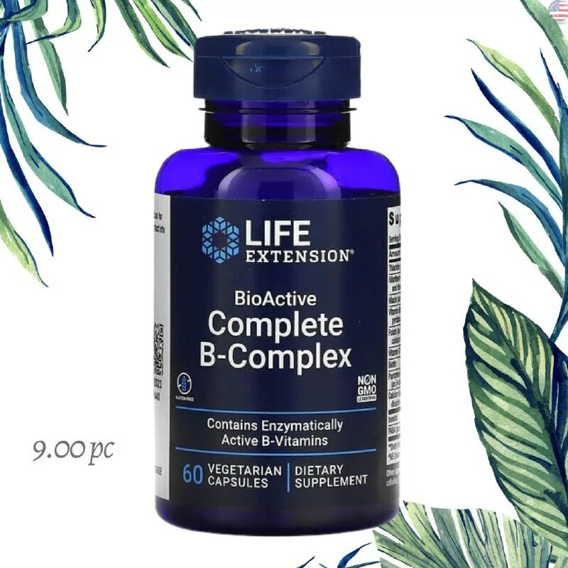 Bioactive complete b complex. Bioactive complete b complex