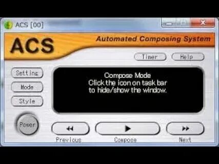 Acs software