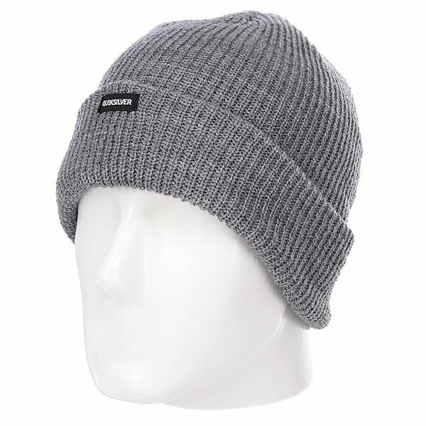 серые шапки мужские quiksilver