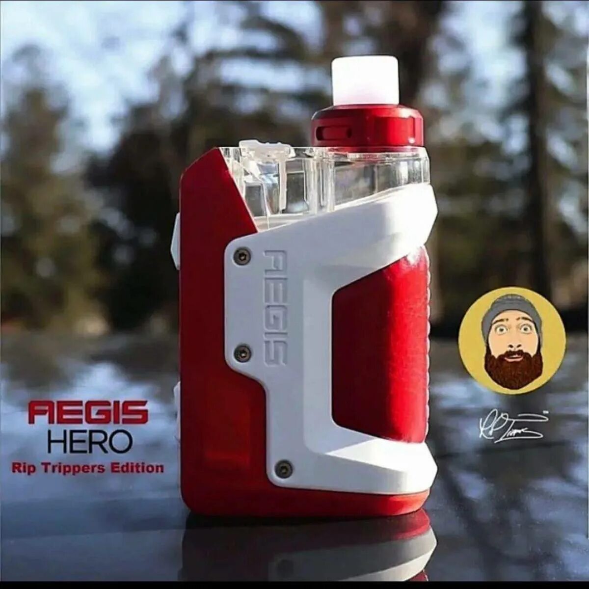 Сколько бак в аегис хиро 1. Geek vape aegis hero 1200mah pod mod kit red&amp;white. aegis hero limited edition. аегис хиро красно белый. набор geekvape aegis hero red.