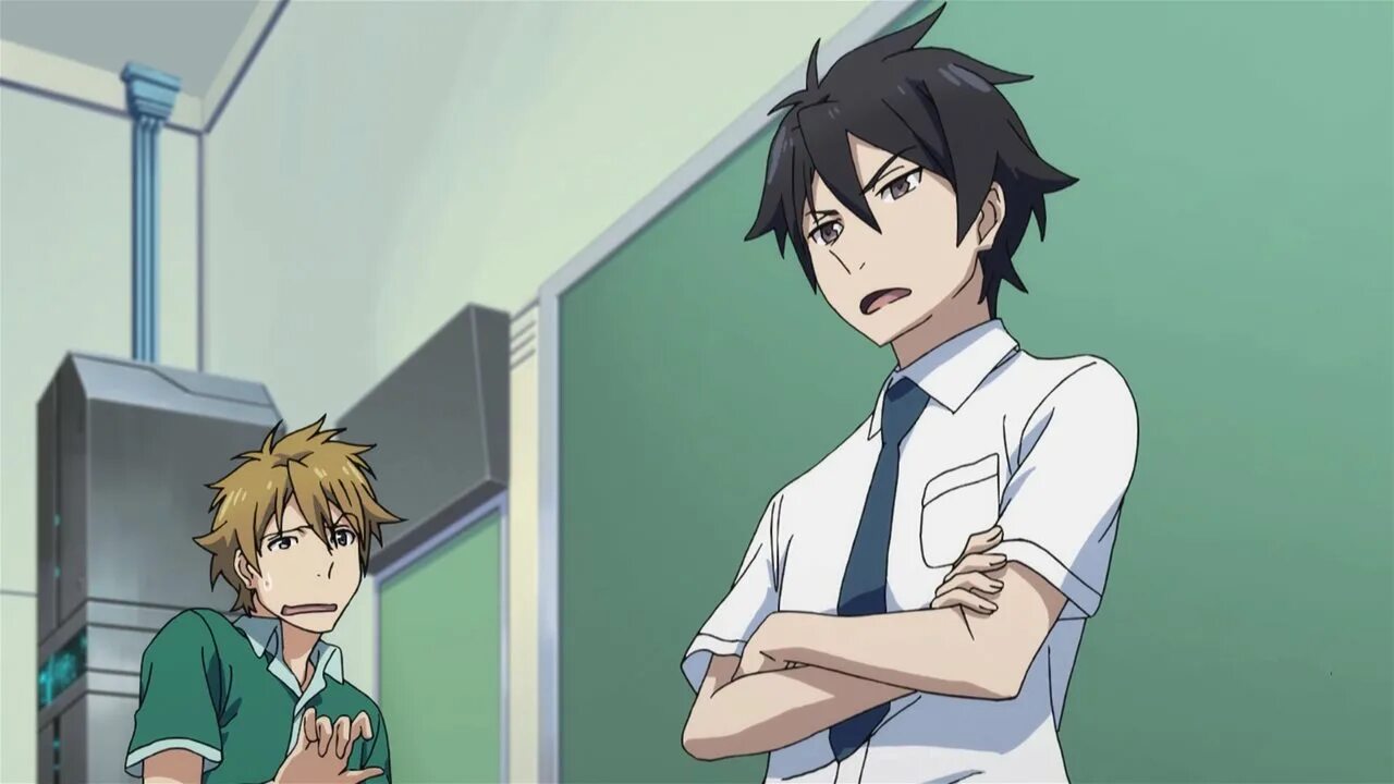 There are boys in the class