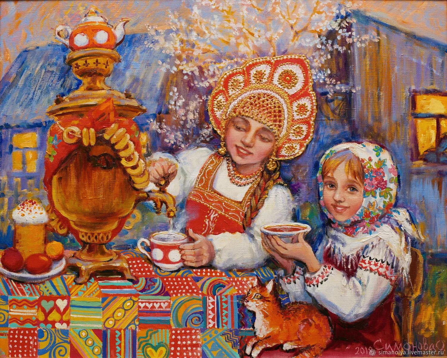 Картины на русскую народную тему. Картины на русскую народную тему