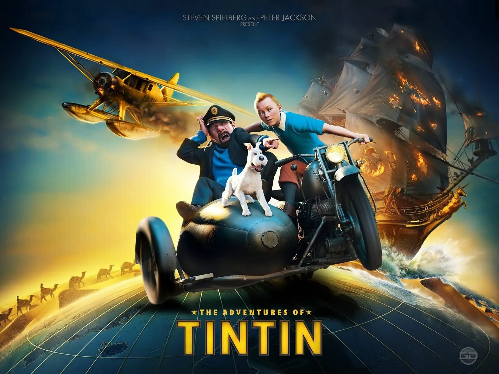 The adventures. Тин Тин Спилберг. Арты the Adventures of Tintin. Приключения Тинтина игра на андроид. The Adventures of Tintin Wallpaper.