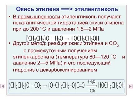 Гидратация этилена 1