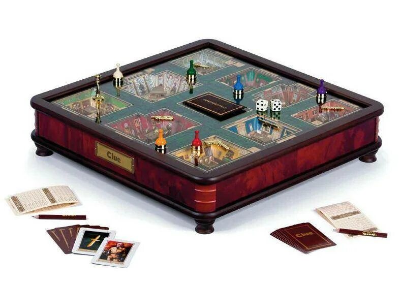 Подарочная настольная игра. Cluedo Luxury Edition. Cluedo clue Luxury Edition. Необычные настольные игры. Современные настольные игры.