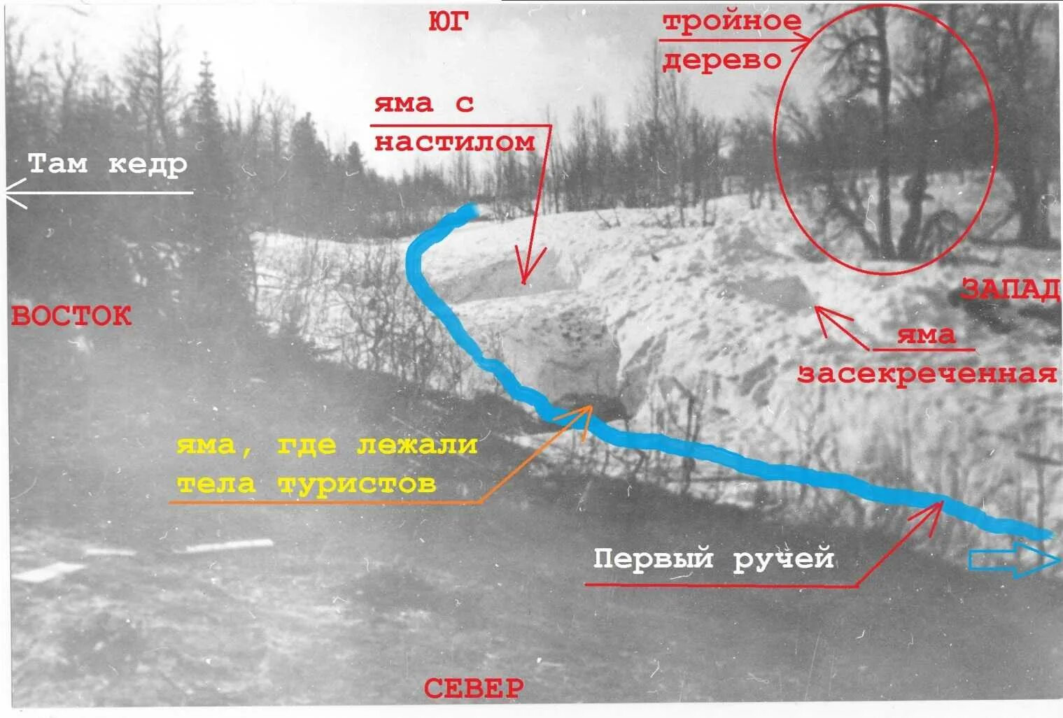 Группа Дятлова расположение тел. Перевал Дятлова гибель группы. Схема тел группы Дятлова. Гибель тургруппы Дятлова 1959 трупы. Группа дятлов причины