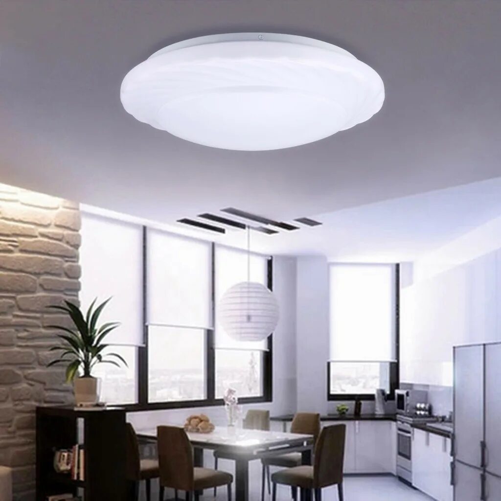 Светодиодная тарелка. Vibia 054001 — потолочный встраиваемый светильник big. OPPEARL led Deckenleuchte Ceiling Light 18w 1800lm. Ceiling Light светильник. Потолочный светодиодный светильник Sunny Lighting 857.