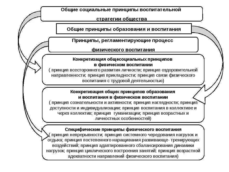 Как называется принцип физического воспитания. Общие социальные принципы воспитательной стратегии общества. схема система принципов воспитания. принципы обучения и воспитания дошкольников схема. специфические принципы физического воспитания схема.