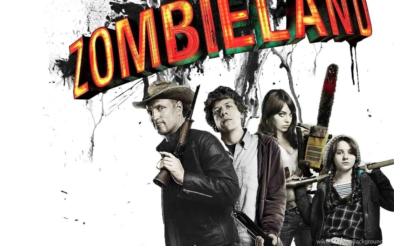 Descriptions now. Зомбилэнд 2. Zombieland. Добро пожаловать в Зомбилэнд Постер.