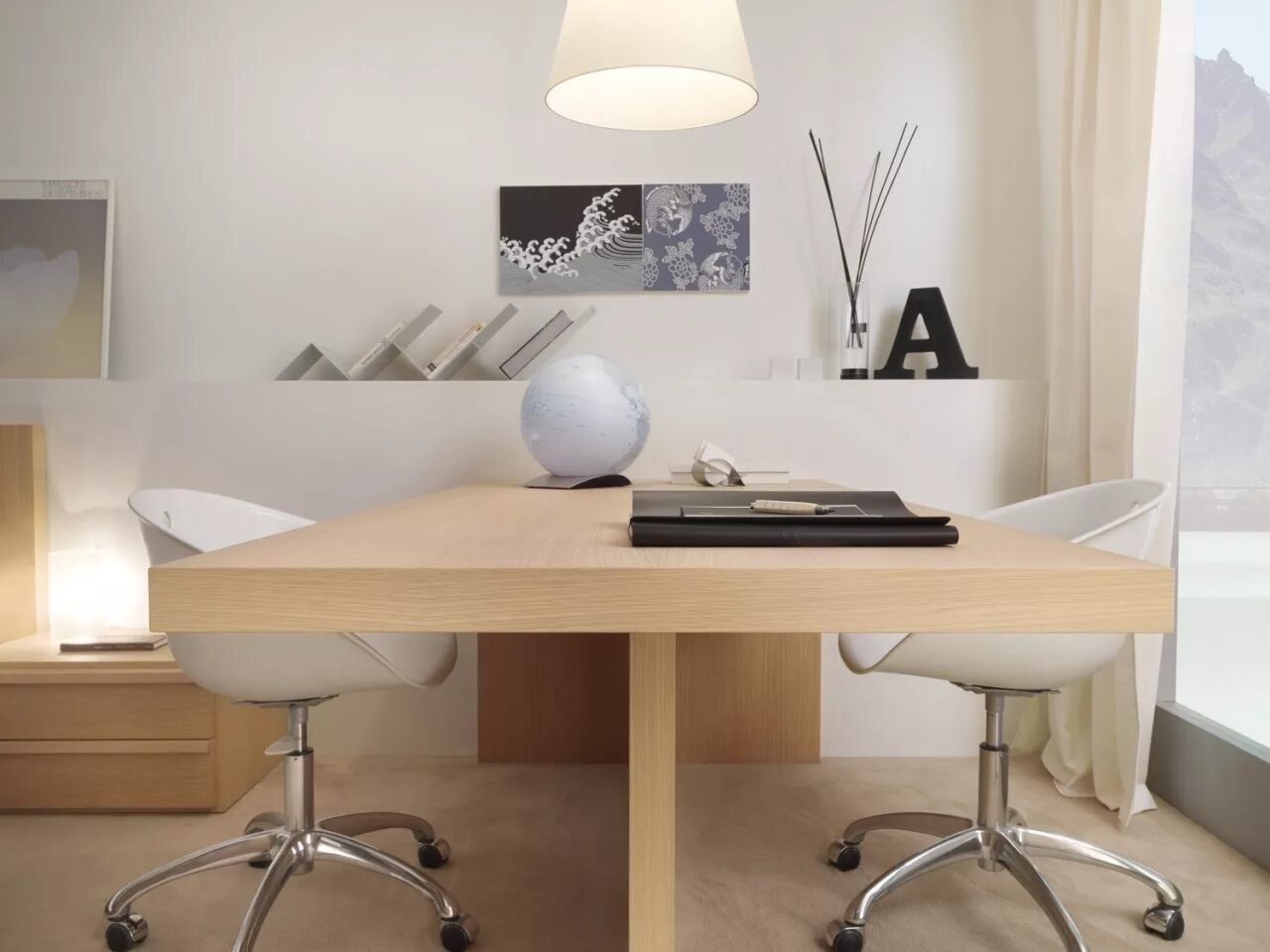 Давай в другой стол. Необычный письменный стол. Дизайнерский письменный стол. Стол на два рабочих места. Дизайнерский рабочий стол.