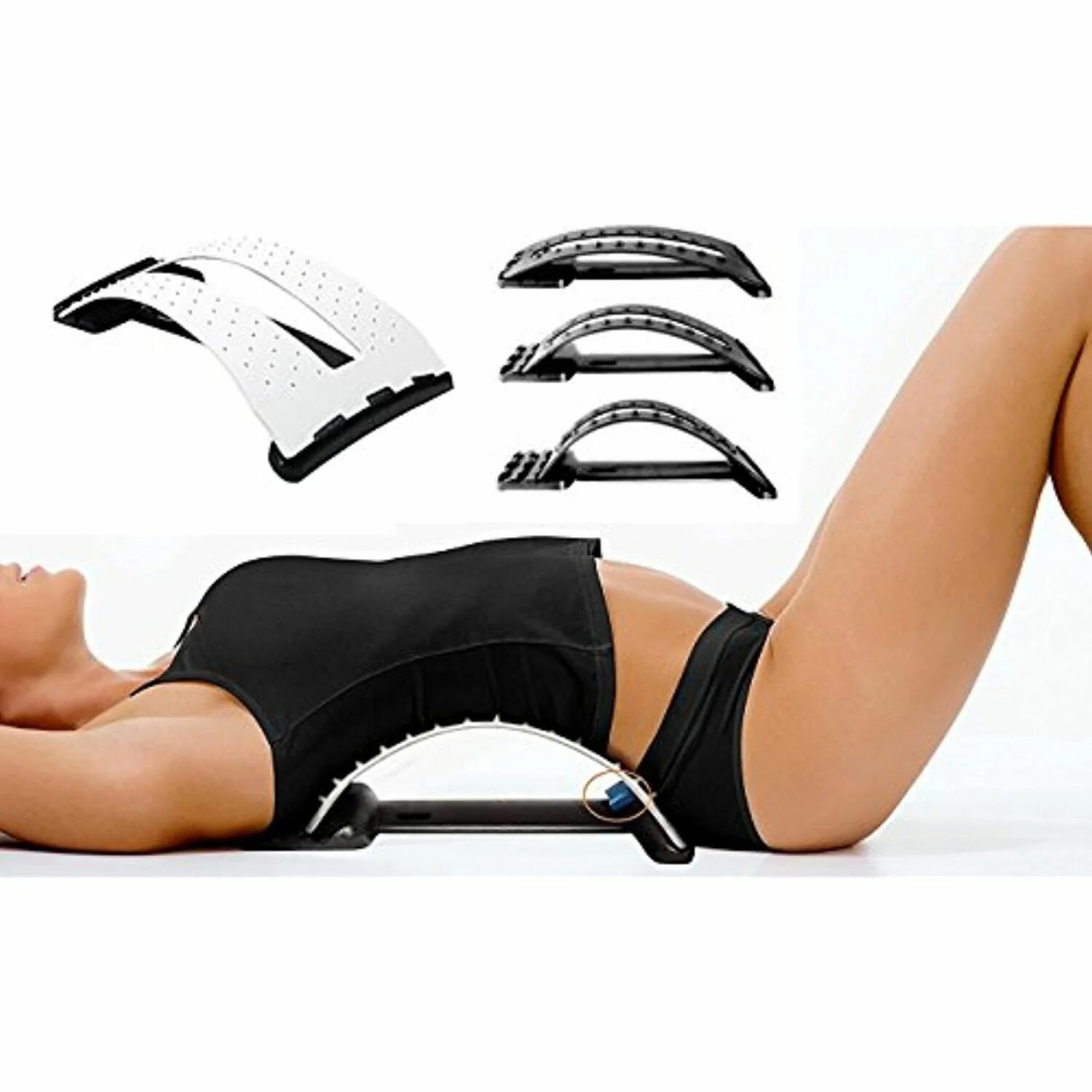 Back magic. Тренажер Magic back support. Ортопедическая массажная дуга для спины Magic Sport Stretcher. Тренажер для спины (мостик) Magic back support. Spine line тренажер для спины.