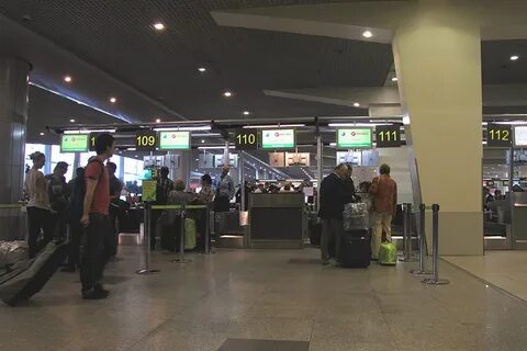 Стойки регистрации в домодедово