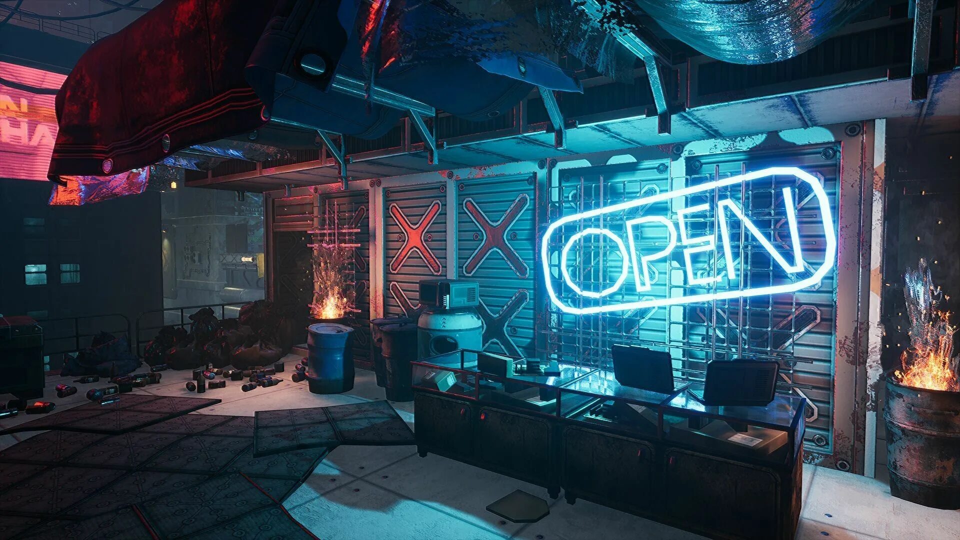 Киберпанк работает. Ghostrunner 2025. киберпанк ghostrunner. cyberpunk 2077 подвал. киберпанк бар лиззи.