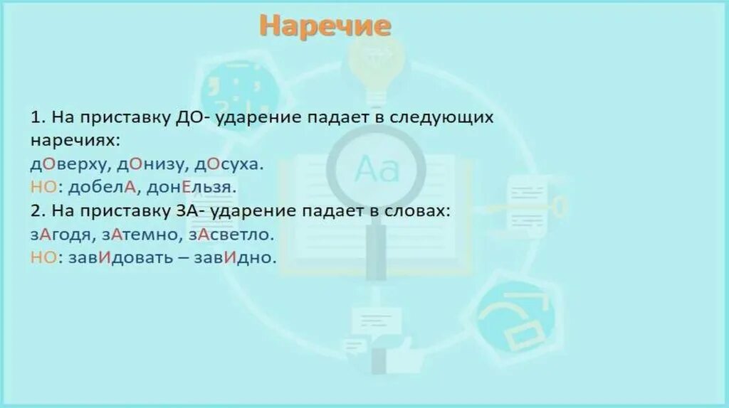 Ударение в наречиях. Ударение в наречиях 7 класс. Наречия с ударением на последний слог. Ударения в словах наречия.