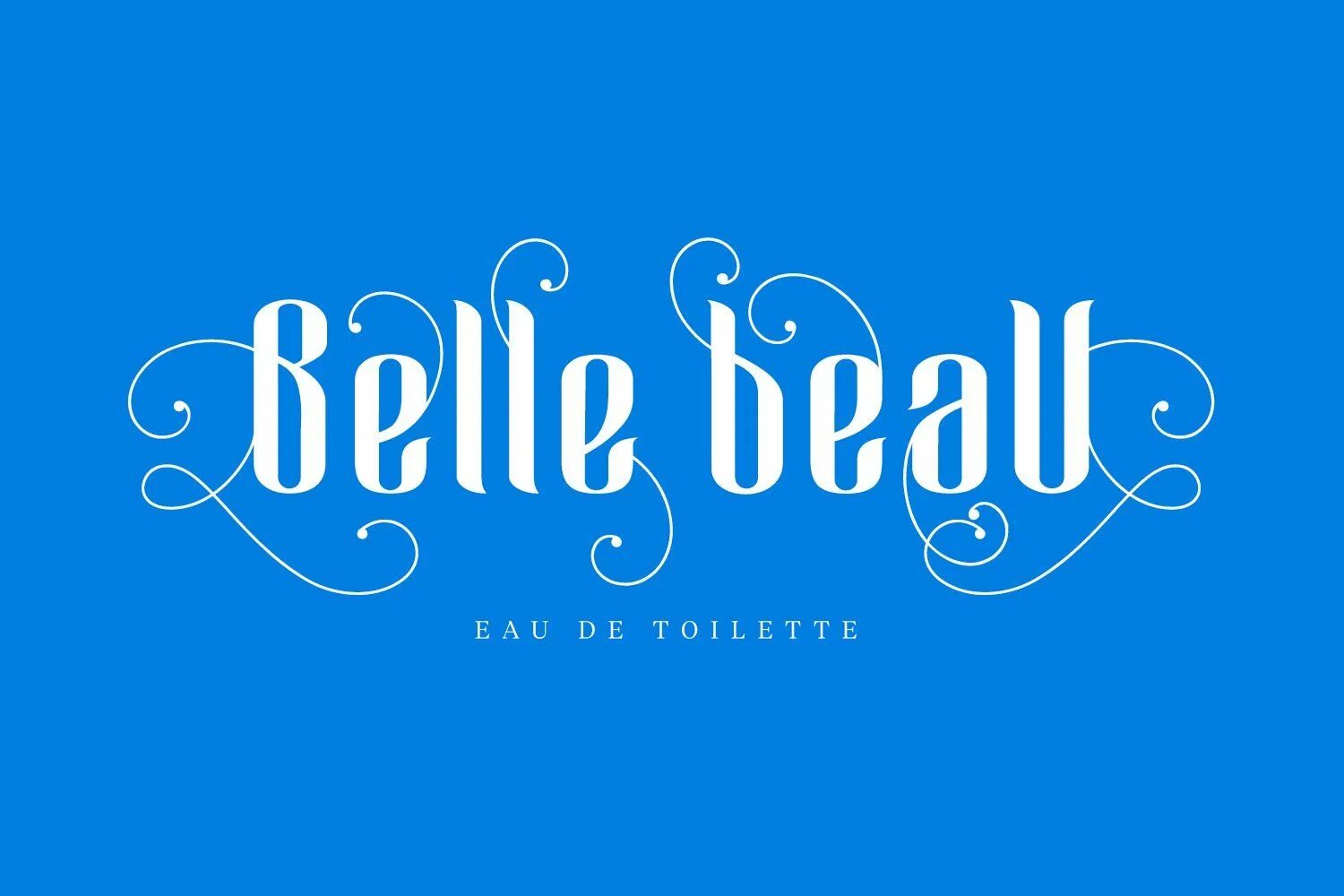 Blue fonts