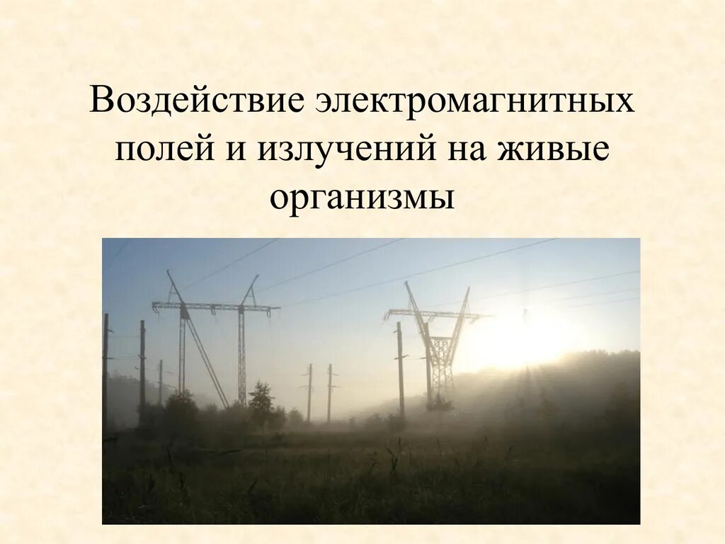 Действие магнитного поля на живые организмы. Электромагнитное излучение ЛЭП. Влияние электромагнитных полей на живые организмы. Электромагнитных излучений на живые организмы. Влияние магнитного поля на живые организмы.