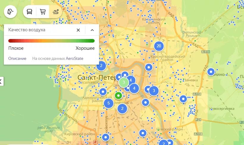 Качество воздуха петербург. Карта качества воздуха. Карта чистоты воздуха. Качествоьвоздуха карта.