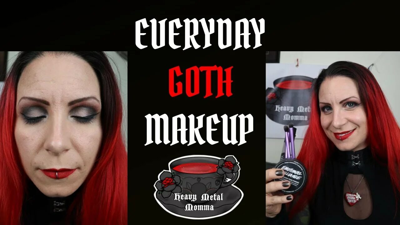 Goth everyday Makeup. Goth make up every Day. Gothic Makeup on every Day.