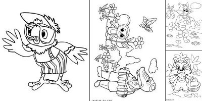 раскраски советские мультфильмы